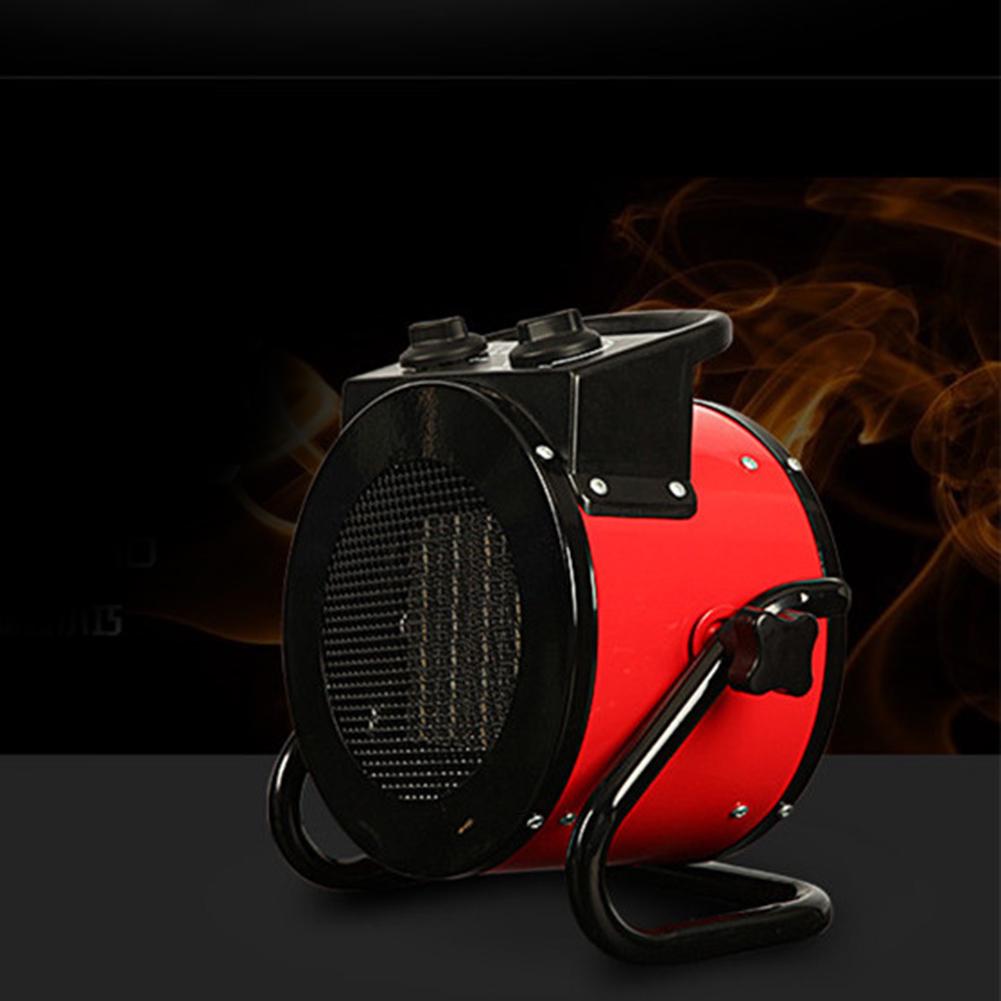 Buy 2KW 3KW Industrial Heater Warm Air Blower Heater Dryer Fan Heater Garage Space