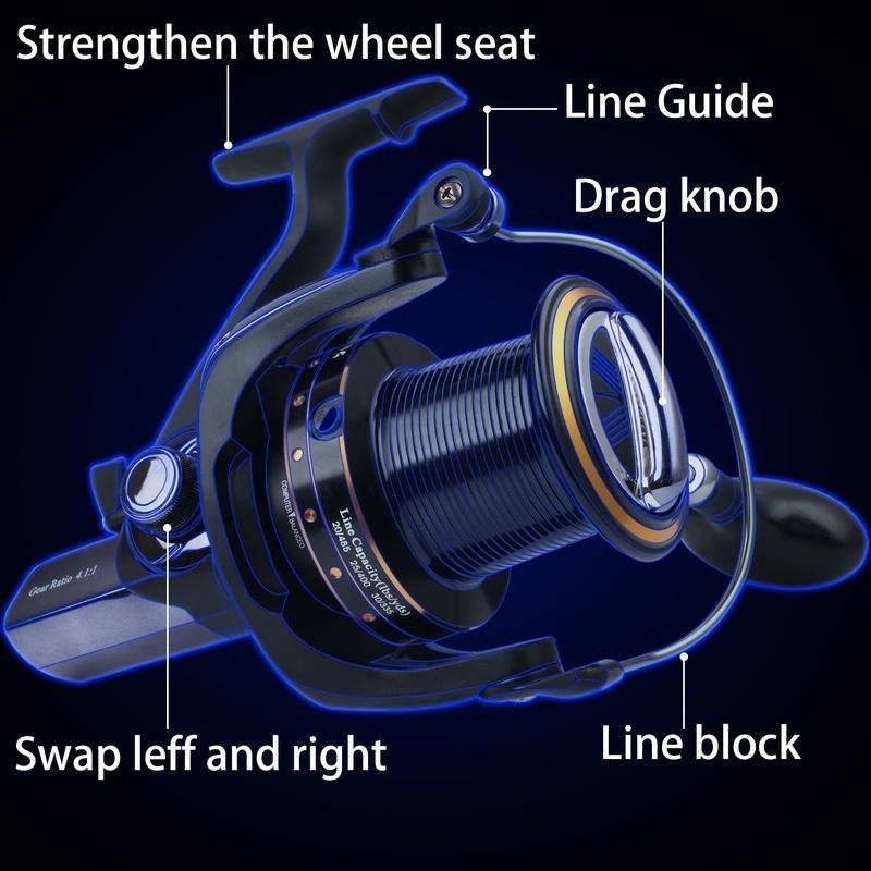 Cheap Sea Fishing Reels 600011000 Size Spinning Fishing Reels Bass