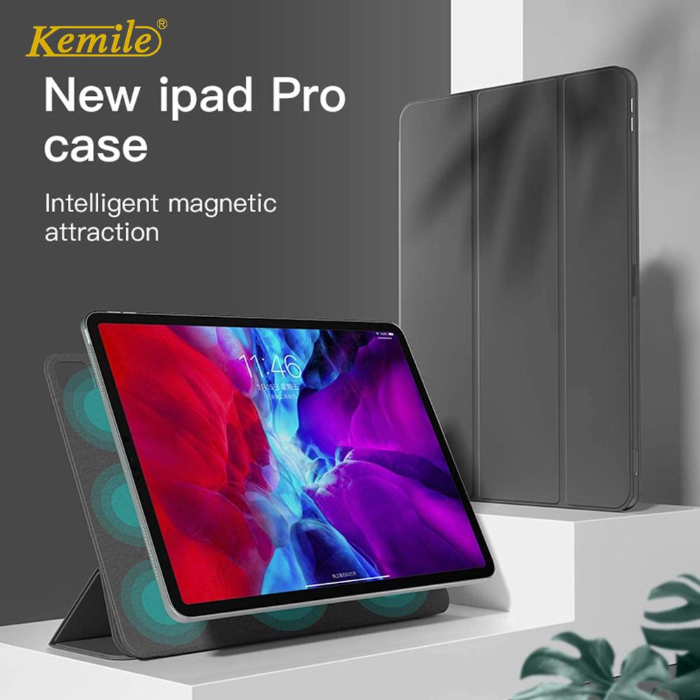 Satın alın Case For Ipad Pro 11 Cover For Ipad Pro 12 .9 Funda 3 Fold