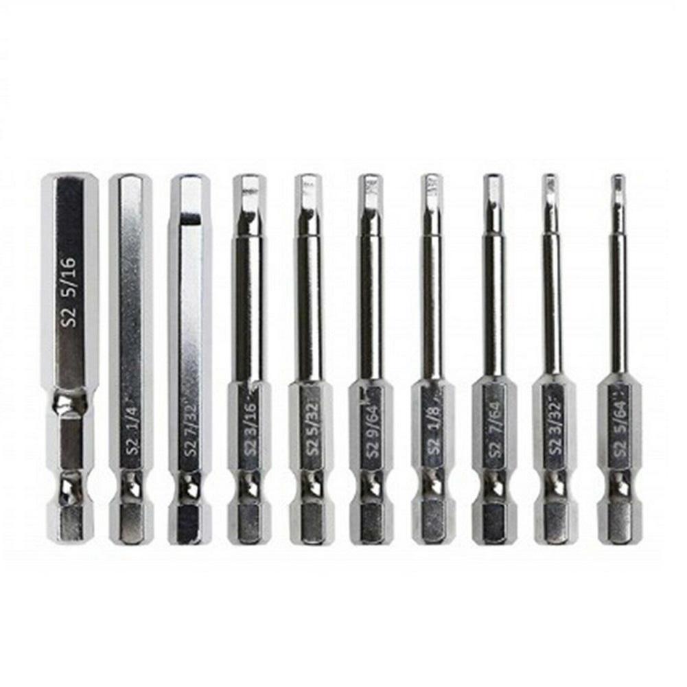 Buy Imperial Hex Shank Allen Wrench Drill Bit Tips 50mm Allen Bits Rotary Kit at