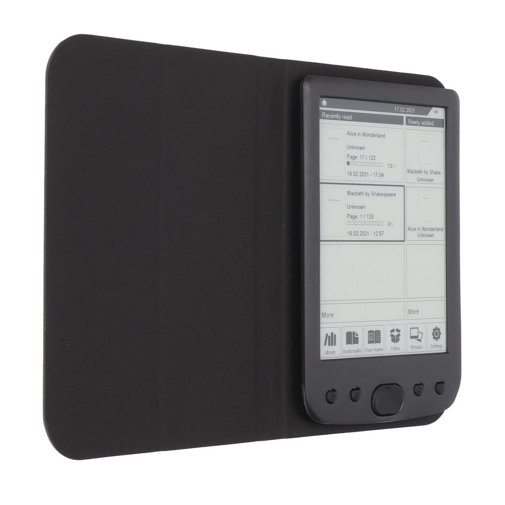 Cheap Ereader 6in 800x600 HD Ink Screen E Reader 8GB 512MB ABS Ebook
