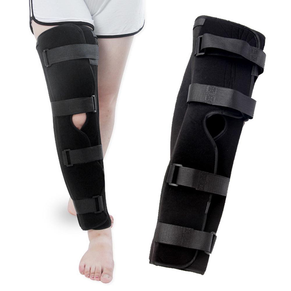 Buy Knee Immobilizer Splint Leg Brace Adjustable For Women Men Black
