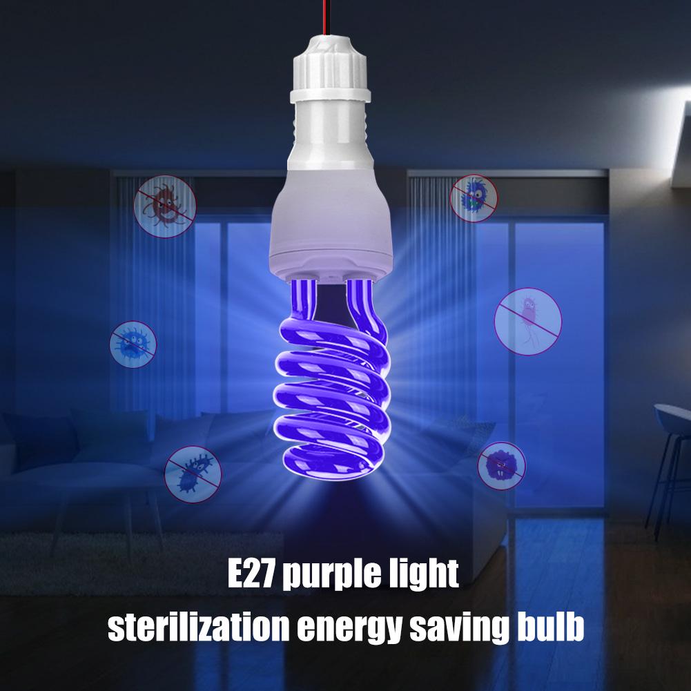 Buy E27 UV Germicidal Light Bulb Kill Insect Pest Energy Saving Spiral