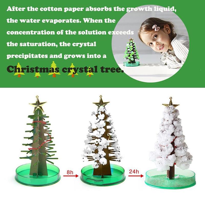 Buy Magic Growing Christmas Tree Novelties Toys Green Growing Paper