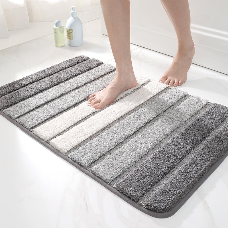 Buy Bathroom Rug Mat, Extra Soft and Absorbent Microfiber Bath Rugs
