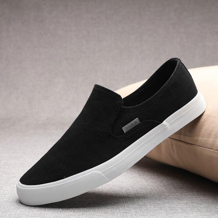 Cheap Canvas Shoes Men's Versatile Casual Youth Cloth Shoes Men's Breathable Lazy Shoes Joom