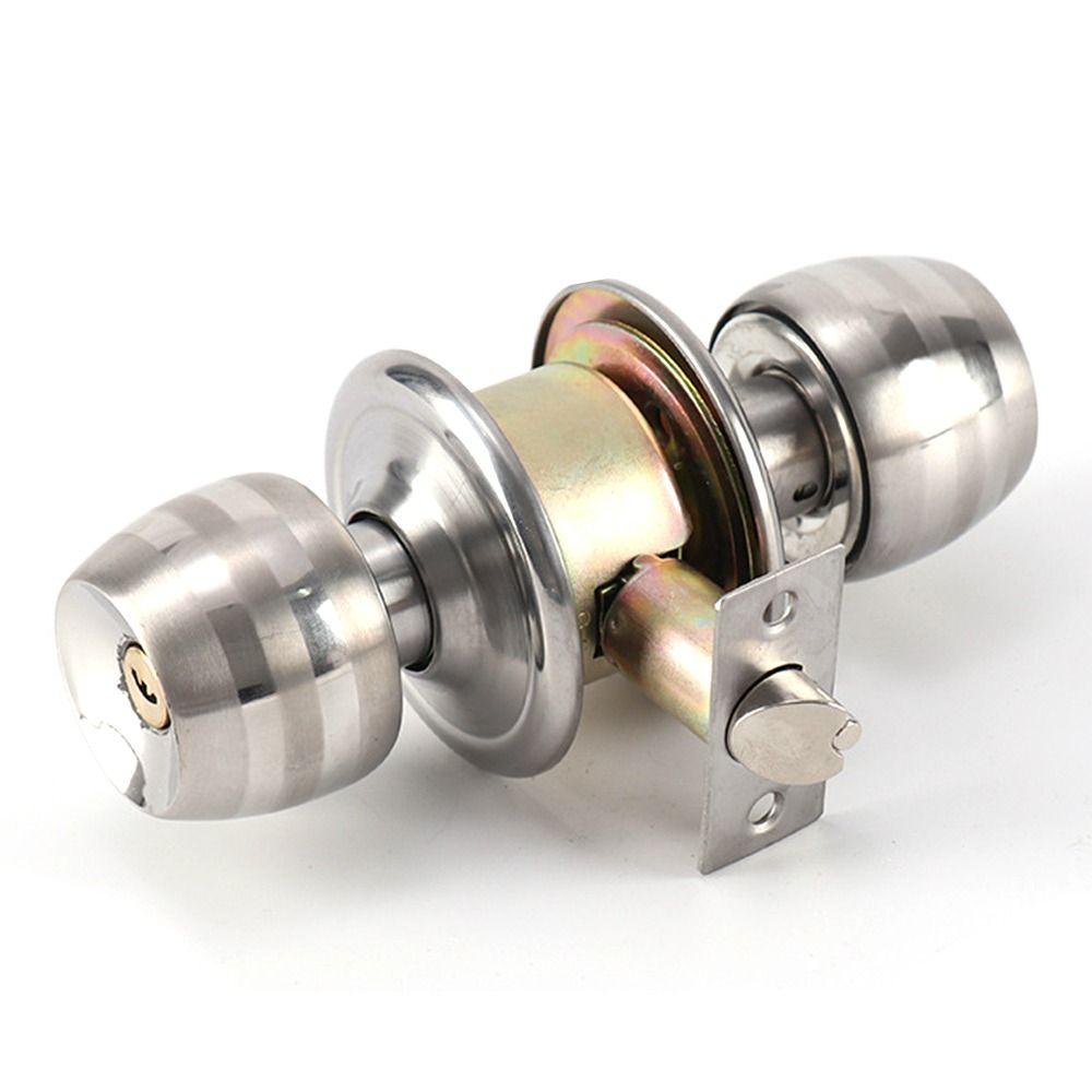 Kaufe Passage with Lock and Keyed Stainless Steel Door Lock Center