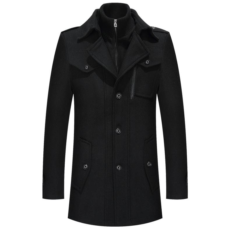 Buy Trench Coat for Men Woolen Coat for Men Jackets for Men Fashion Jacket&coat Mens Coat Double