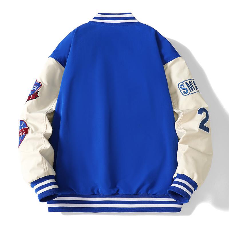 Buy Men's Baseball Jacket Men's Jacket Loose Casual Jacket at