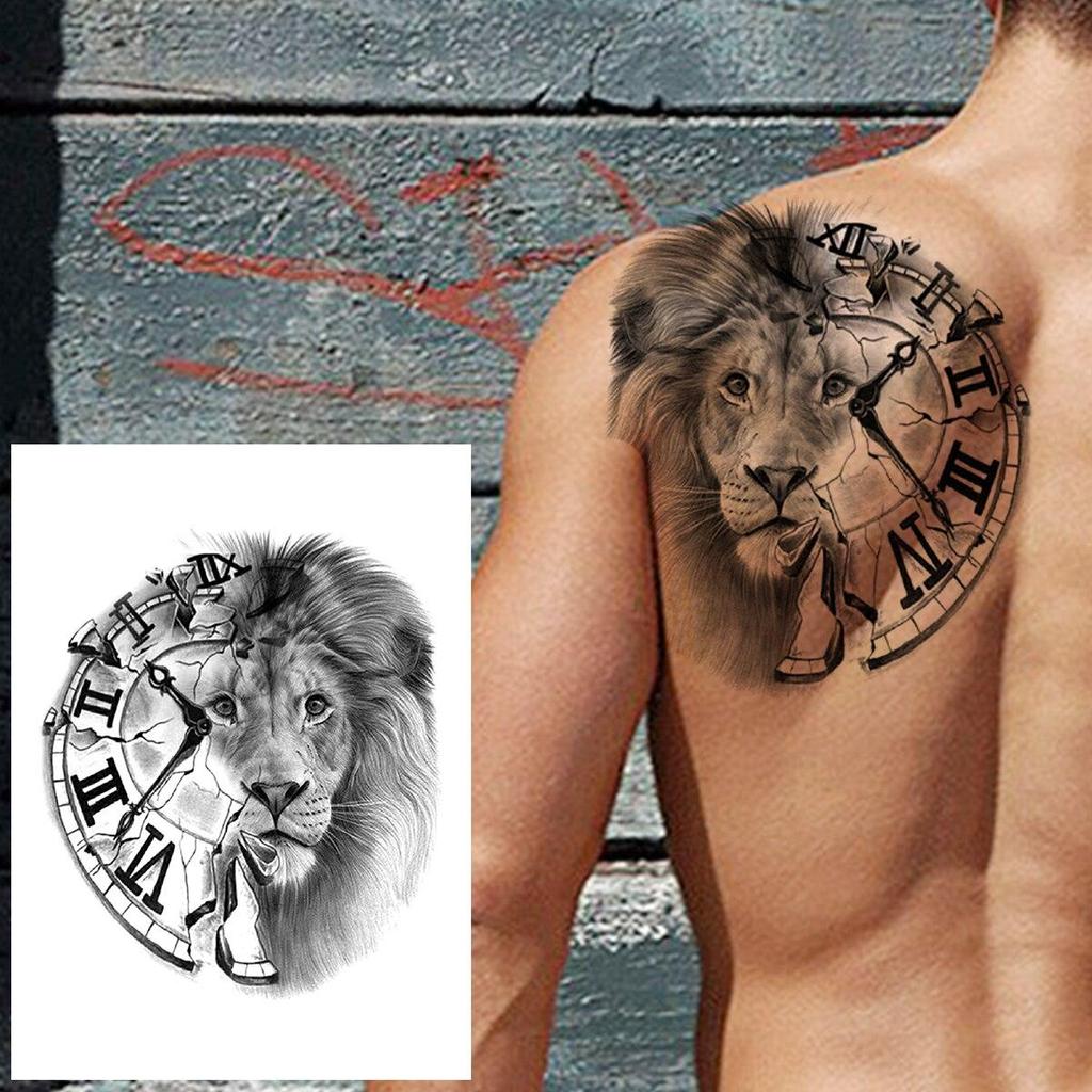 Grande Lupo Leone Tatuaggio Temporaneo Per Uomo Donne Adulti Feroci Tatuaggi Tigre Adesivo Nero Di Alta Qualità Falso Tatoos Di Lunga Durata Acquista In Modo Economico — Spedizione Gratuita, Recensioni Reali Con 1024_x_1024_jpg