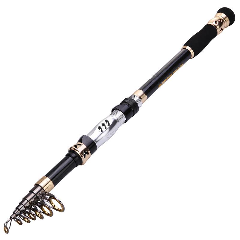 Buy Spinning Fishiing Rod1.8m3.6m Telesopic Mental Protable Trout Saltwater Mini Pocket Fishing