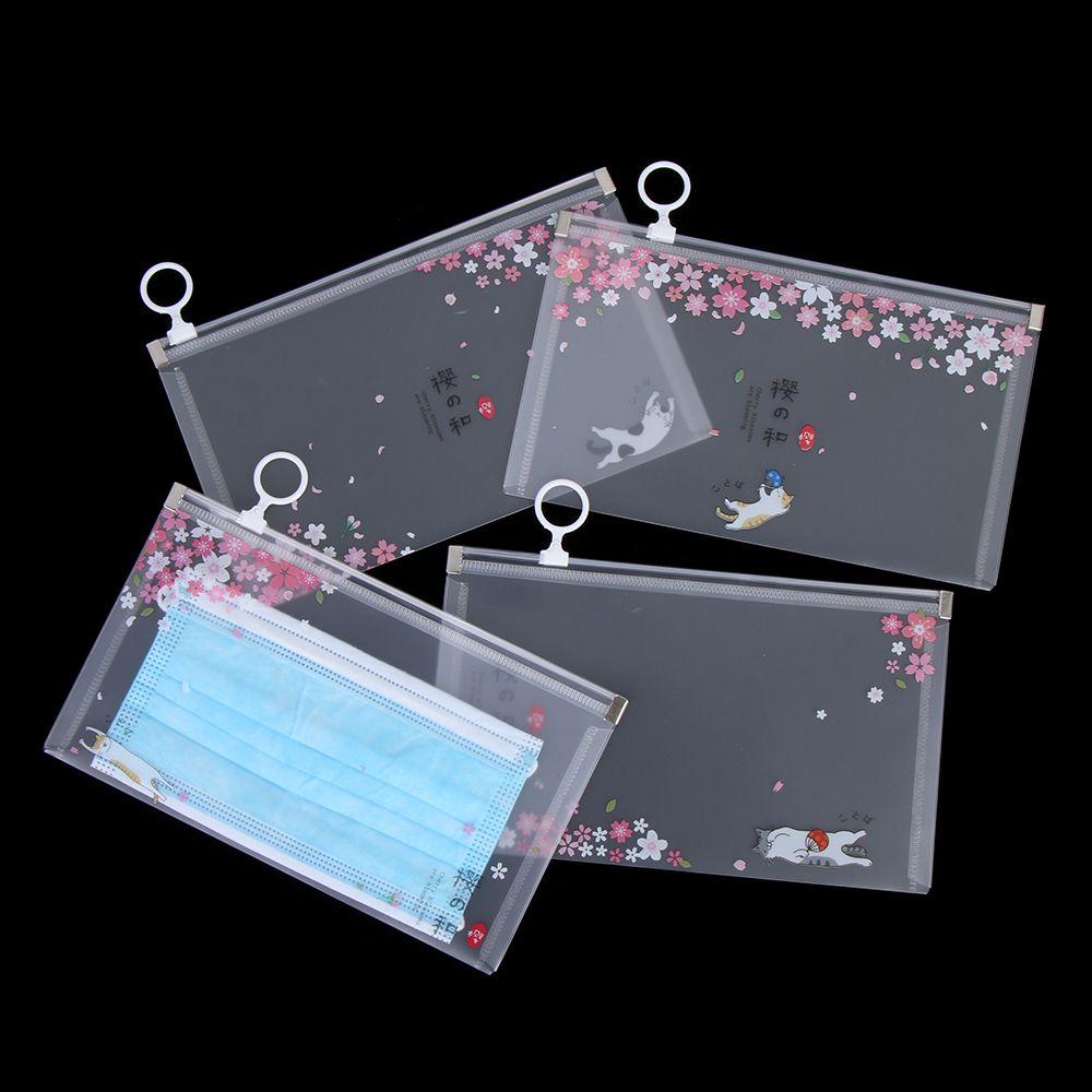 Travel Organizer Cartoon Storage Save Mask Face Masks Bag Mask Storage Case Face Shield Holder