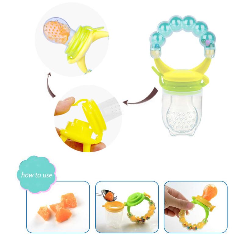 Buy Fresh Food Nibbler Baby Fruit Pacifiers Feeder Kids Nipples Feeding