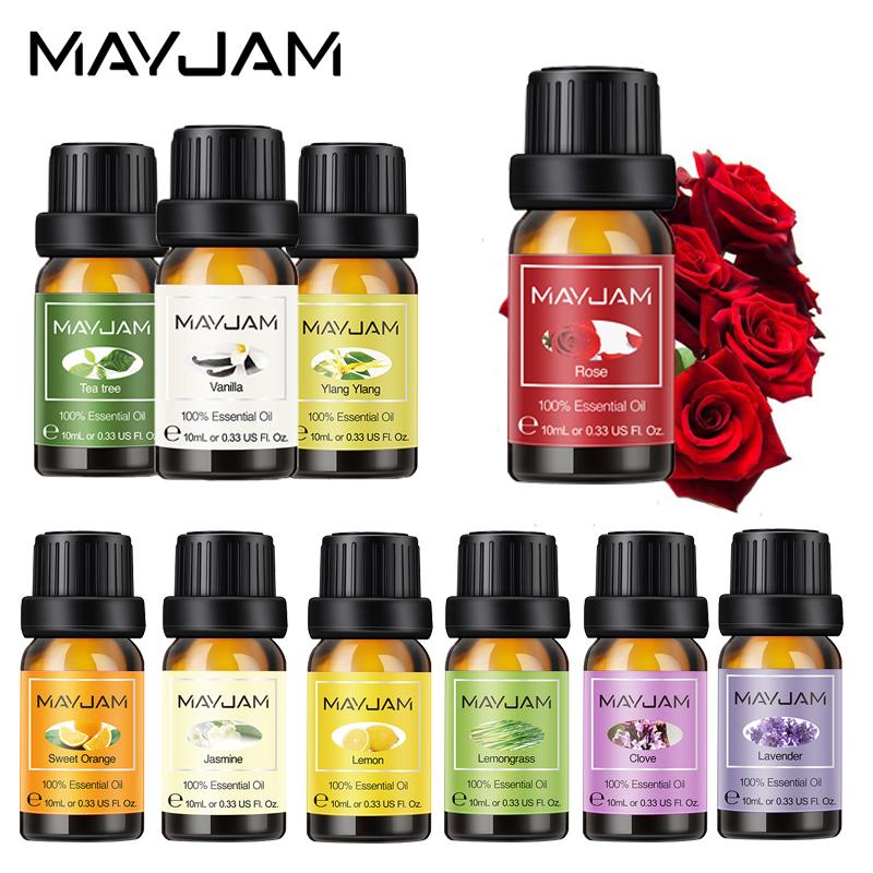 Cheap MAYJAM 10ML Pure Plant Extract Essential Oil for Diffusers