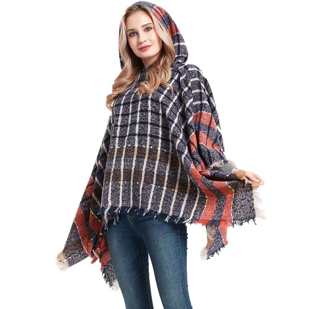 Buy Winter Ethnic Scarf Blanket Pashmina Ponchos and Capes Infinity