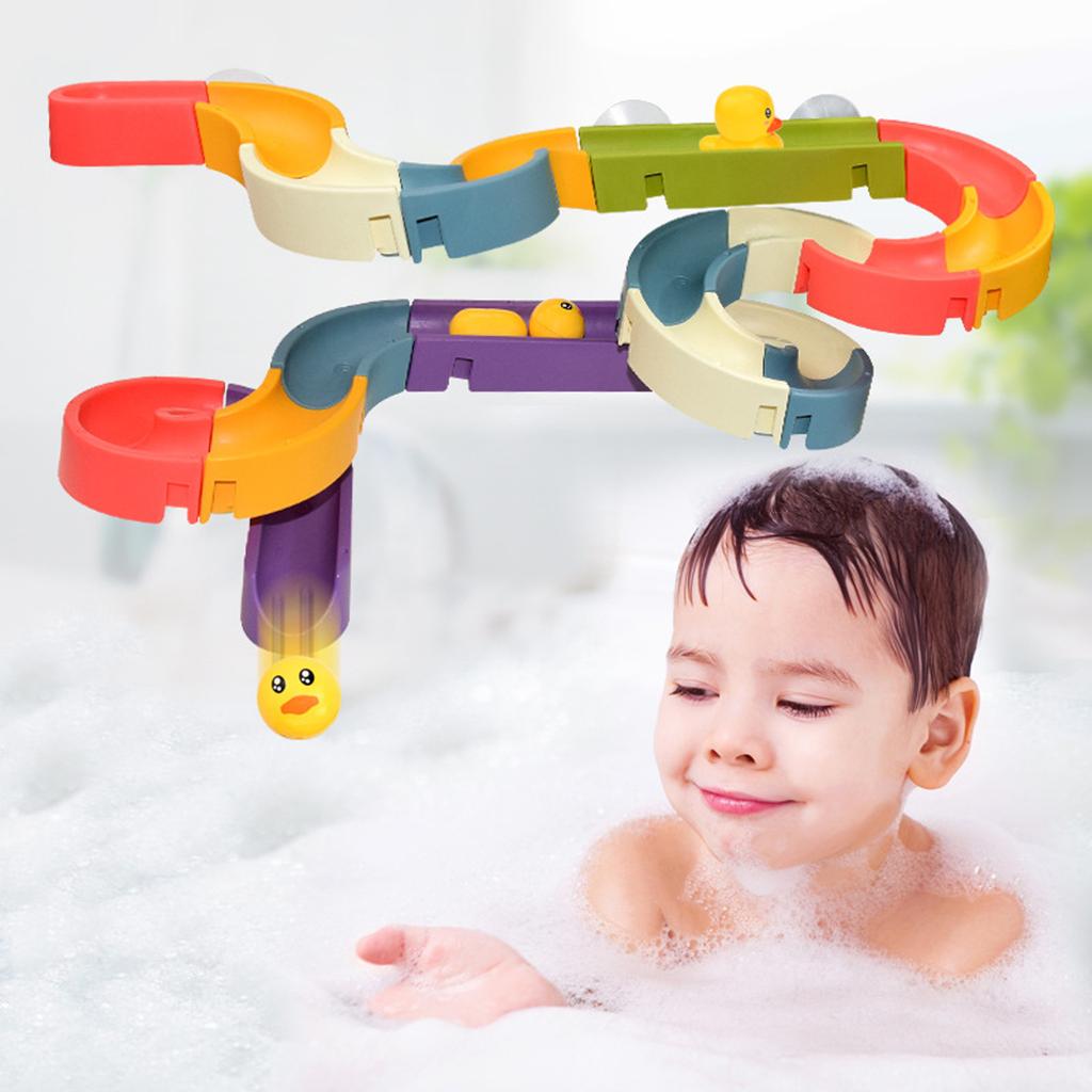 Buy (H0826)DIY Baby Bath Toys Race Track Mount Bathroom Bath Kids Play