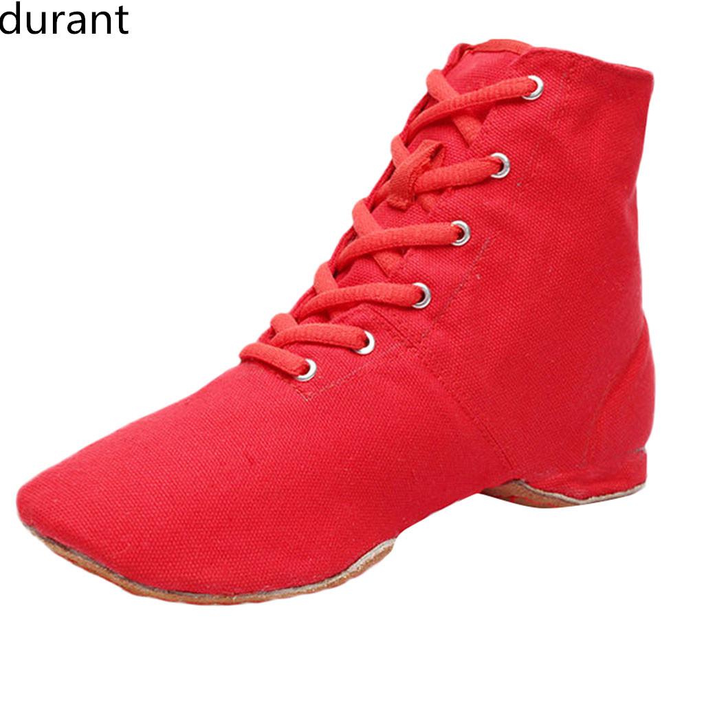 Buy Canvas Shoes Jazz Shoes Ballet Dance Shoes Fitness Breathable Women‘s Dance Shoes at