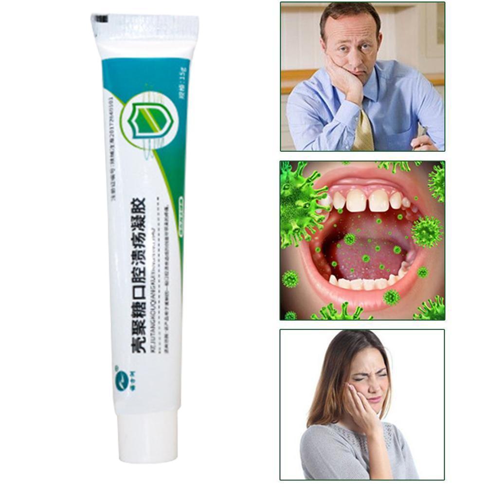 Buy 20g Mouth Ulcer Relief Gel Natural Herbal Hygiene Bad Cream Gum