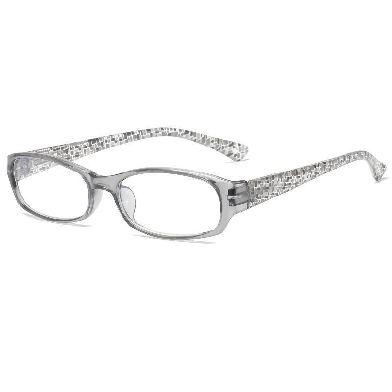 Buy DUBERY Women's Printed Old Man Glasses Resin Lightweight Spring Leg