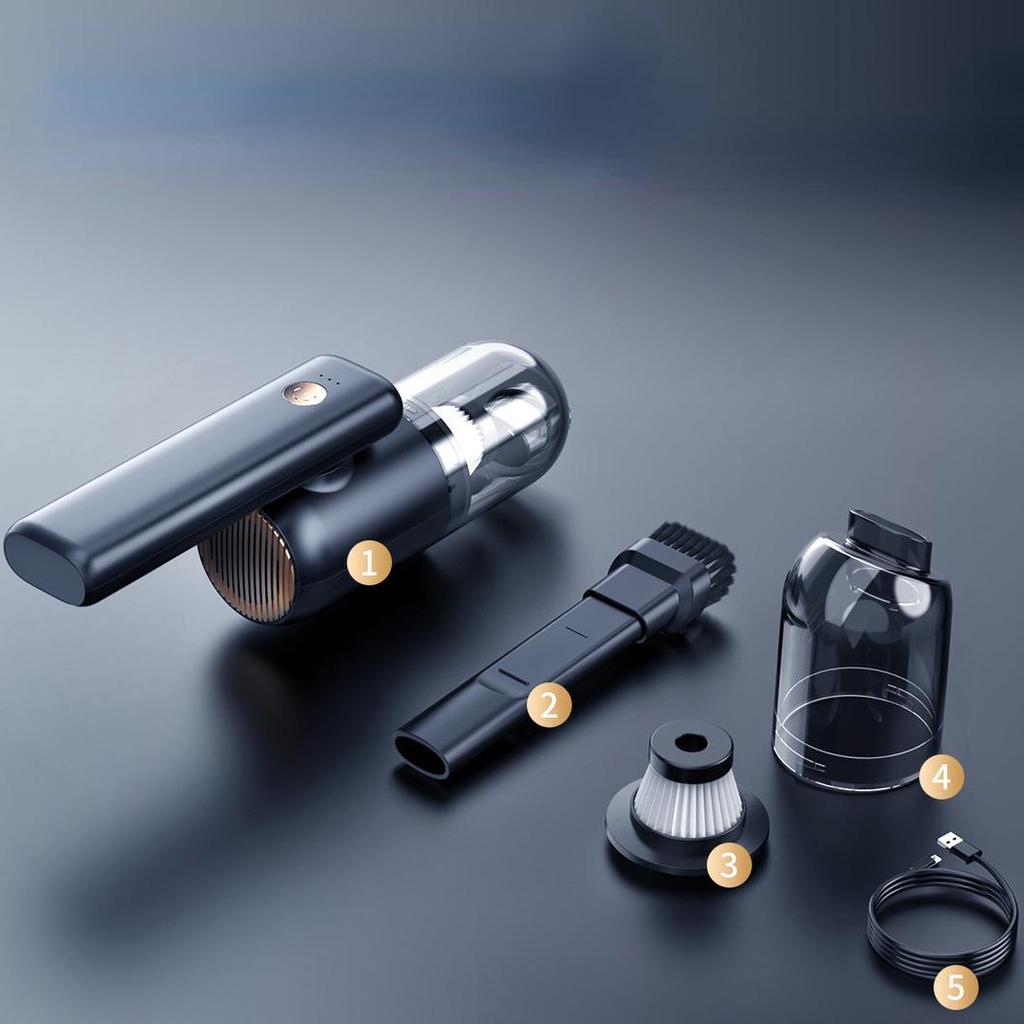 Portable Mini Vacuum Cleaner Cordless Rechargeable Hand Mini Car Vacuum