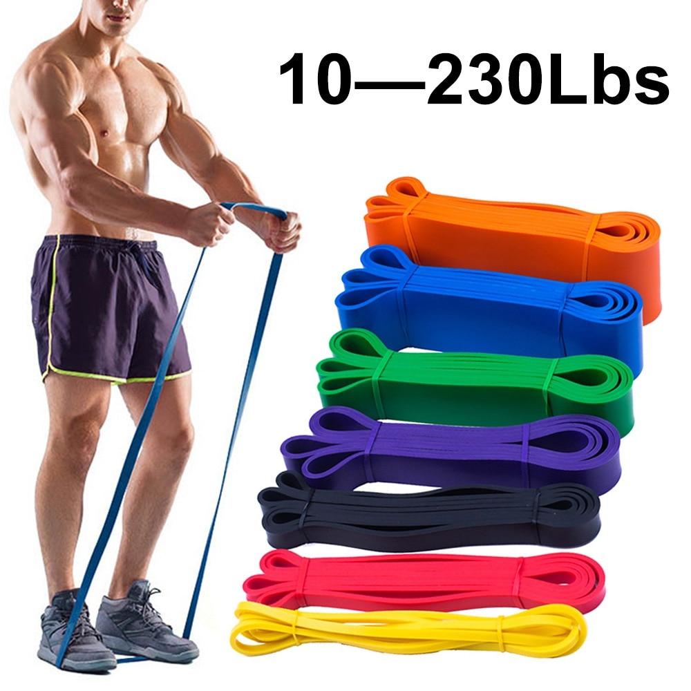 Buy Resistance Bands Exercise Elastic Natural Latex Workout Unisex Loop