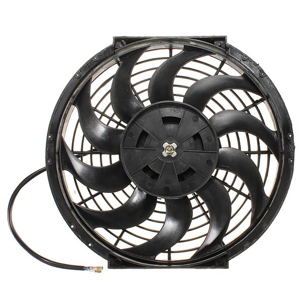 Car Parts Engine Cooling 12'' 80W 12V Car Electric Radiator Intercooler