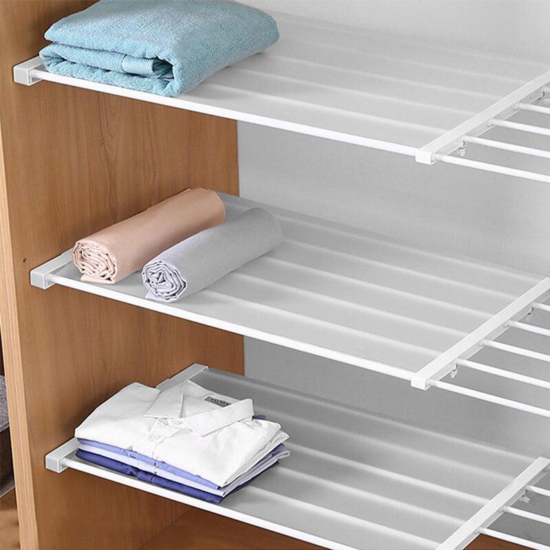 Cheap Adjustable Shelf Holder Wardrobe Closet Organizer Storage