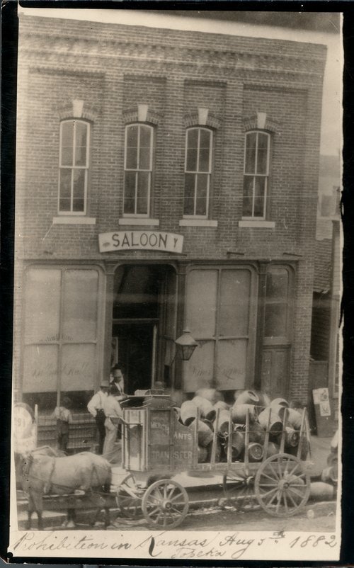 Senate Saloon, Topeka, Kansas Kansas Memory