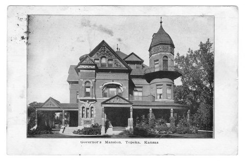 Governor's mansion, Topeka, Shawnee County, Kansas Kansas Memory