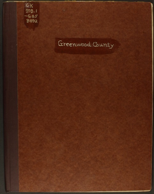 Handbook of Greenwood County, Kansas Kansas Memory