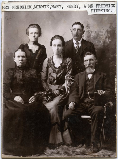 Dierking family, Alta Vista, Kansas Kansas Memory Kansas Historical