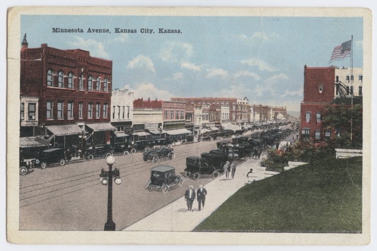 Minnesota Avenue in Kansas City, Kansas Kansas Memory