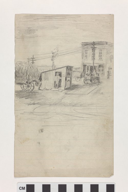 Drawing by Myron A. Waterman Kansas Memory Kansas Historical Society