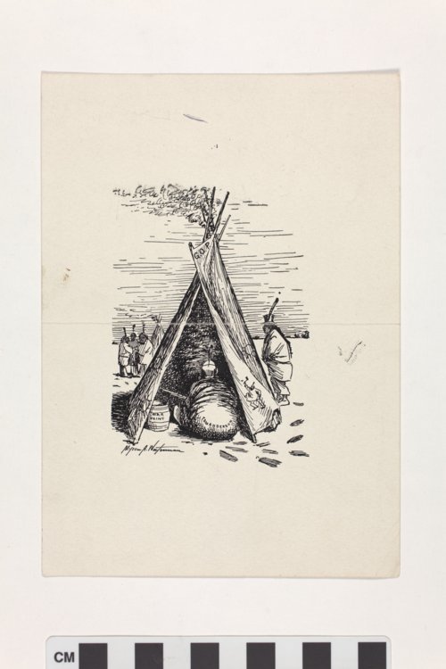 Political Cartoon by Myron A. Waterman Kansas Memory Kansas