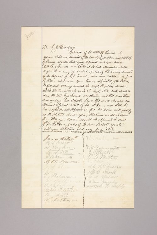 County affairs Jackson Kansas Memory Kansas Historical Society