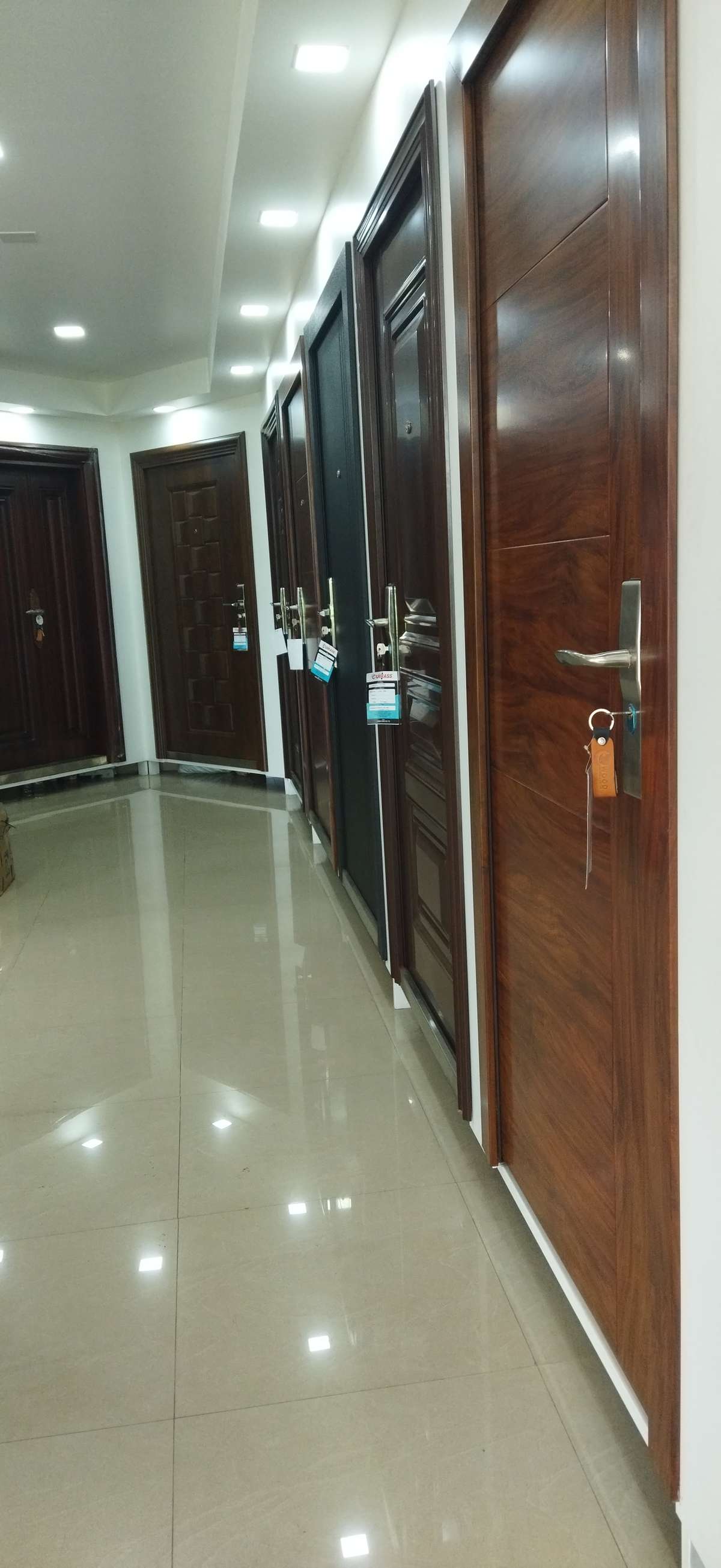 Door Designs by Building Supplies ECO WOOD DOORS LOCKS Anjukunnu, Wayanad Kolo
