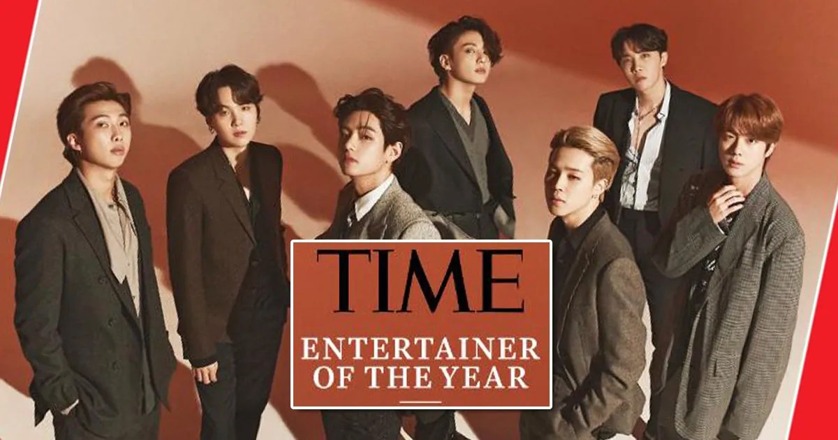 BTS Chosen As TIME's "2020 Entertainer Of The Year" Koreaboo