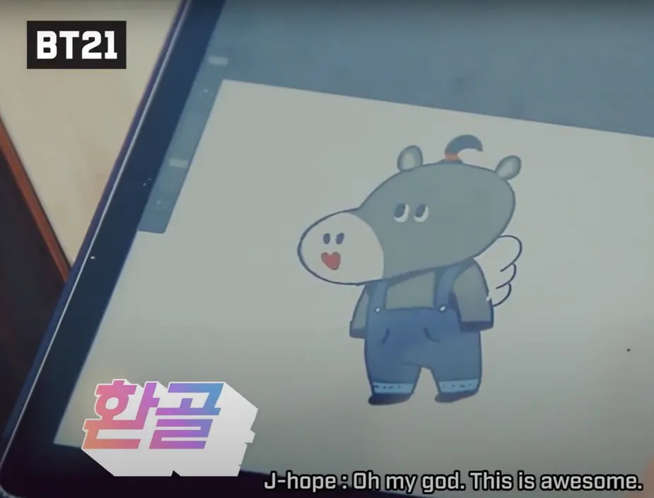What's Under BT21 Mang's Mask? BTS's JHope Reveals Their True