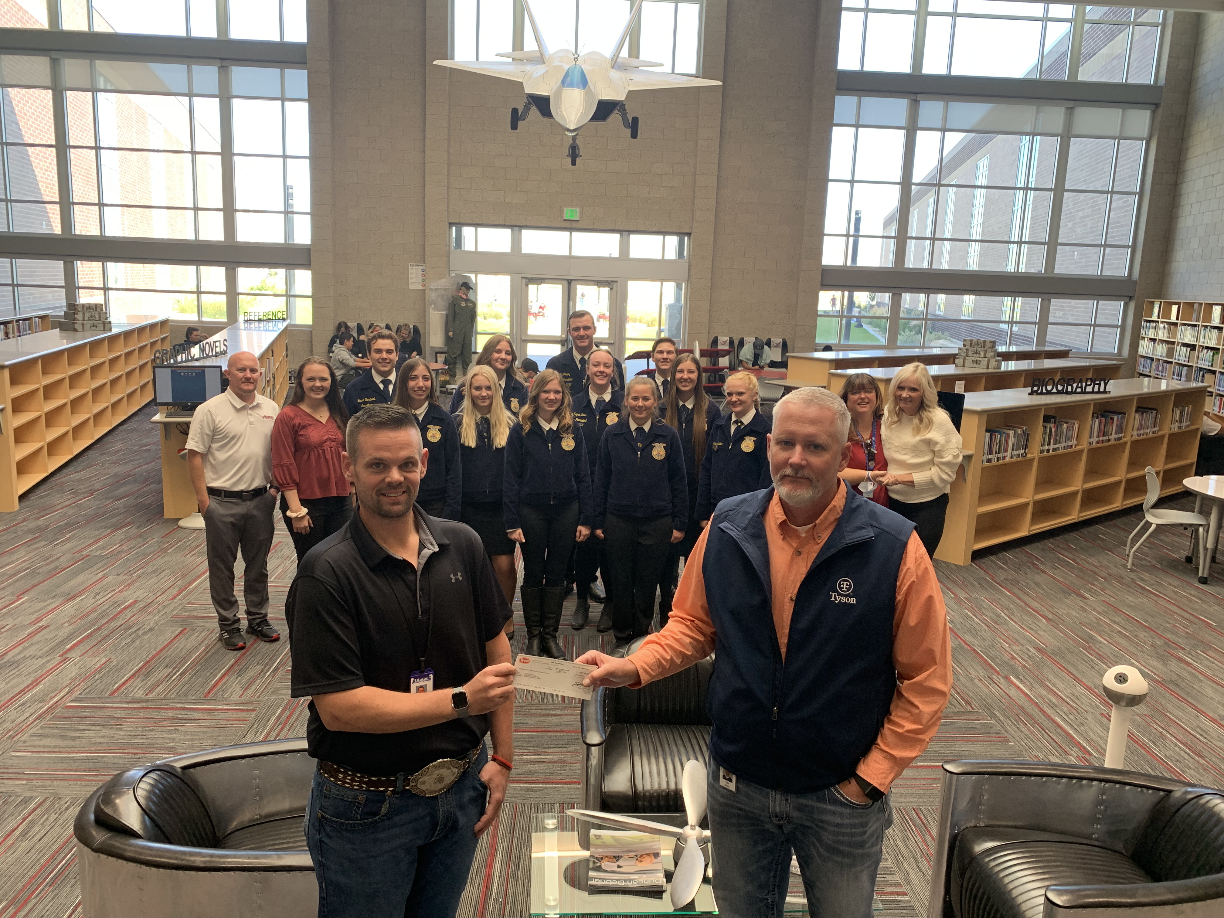 Cedar Valley High gets 25,000 donation to build an oncampus barn for