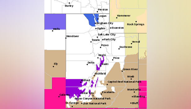 Wind gusts, advisories impact much of Utah; hard freeze warnings