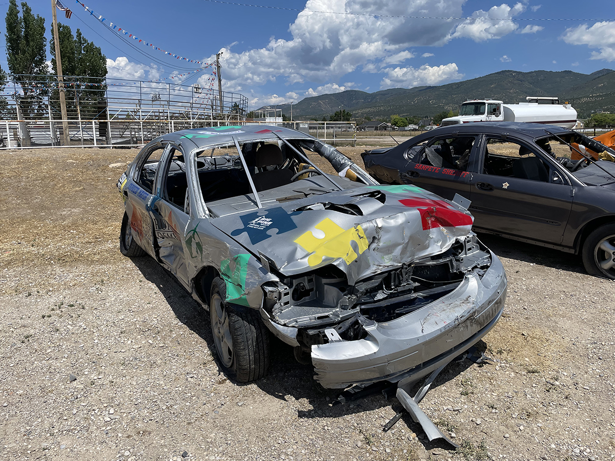 Fairview Demolition Derby crashes the party