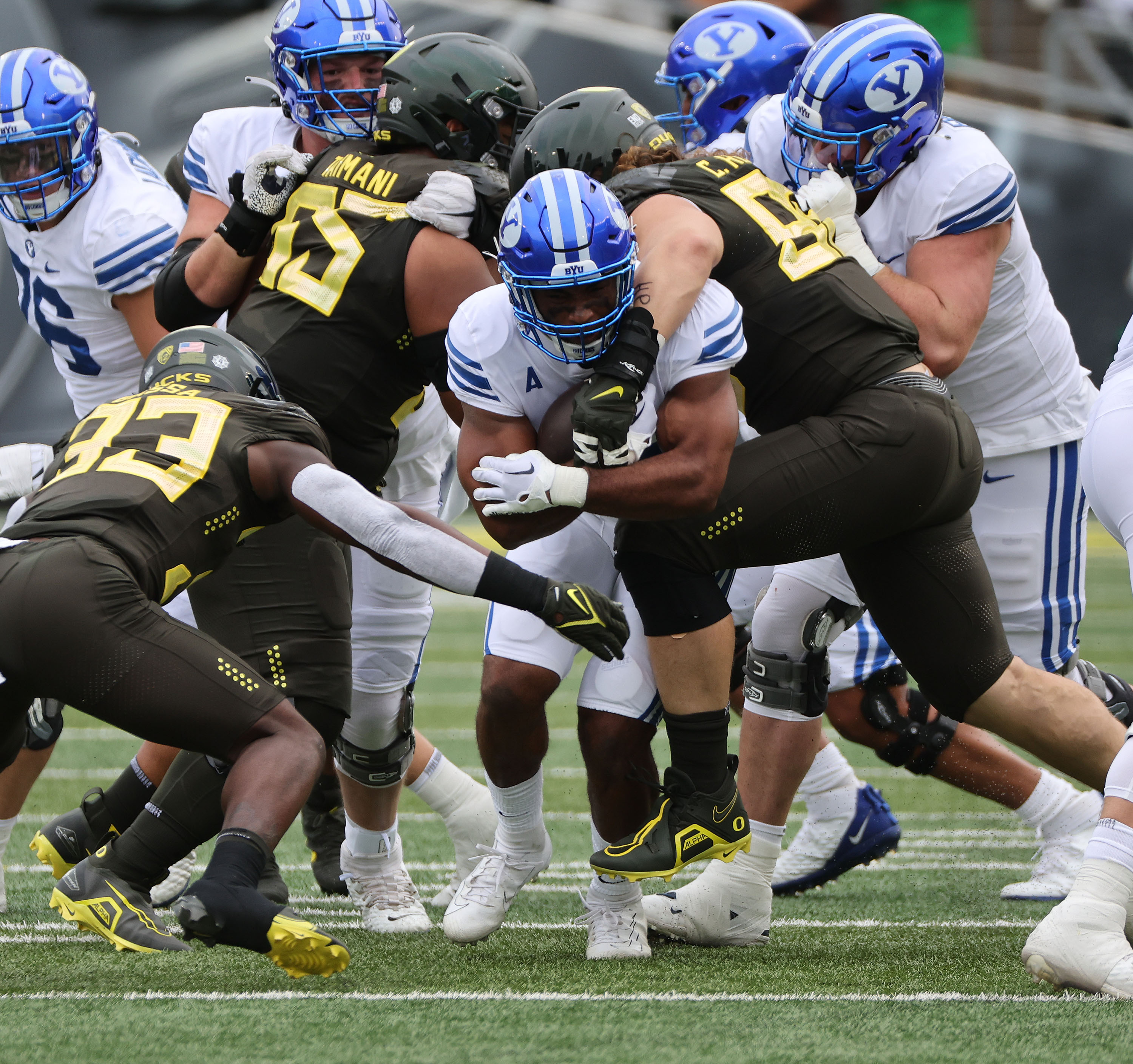 Rushing into history How the run game will decide No. 19 BYU's bout