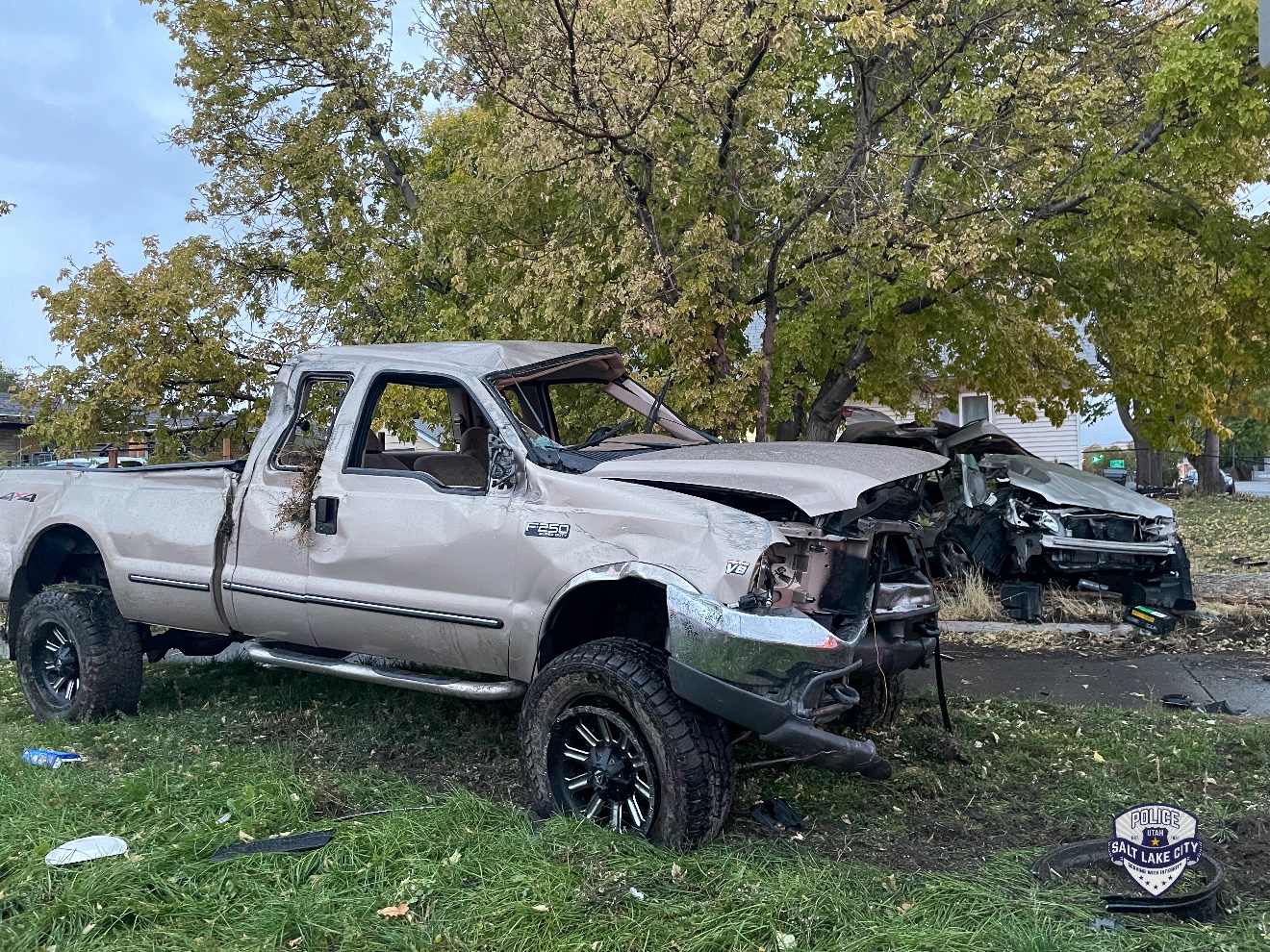 Stolen truck involved in serious crash in Salt Lake City, police say