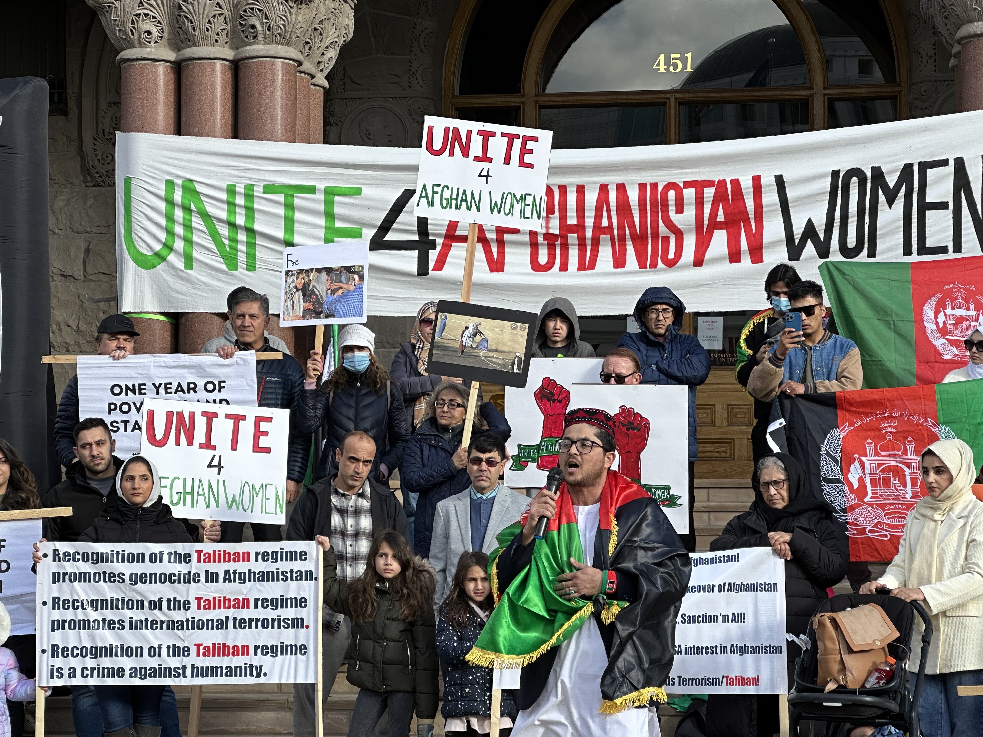 'We must stand' Utah community raises its voice for women in Afghanistan