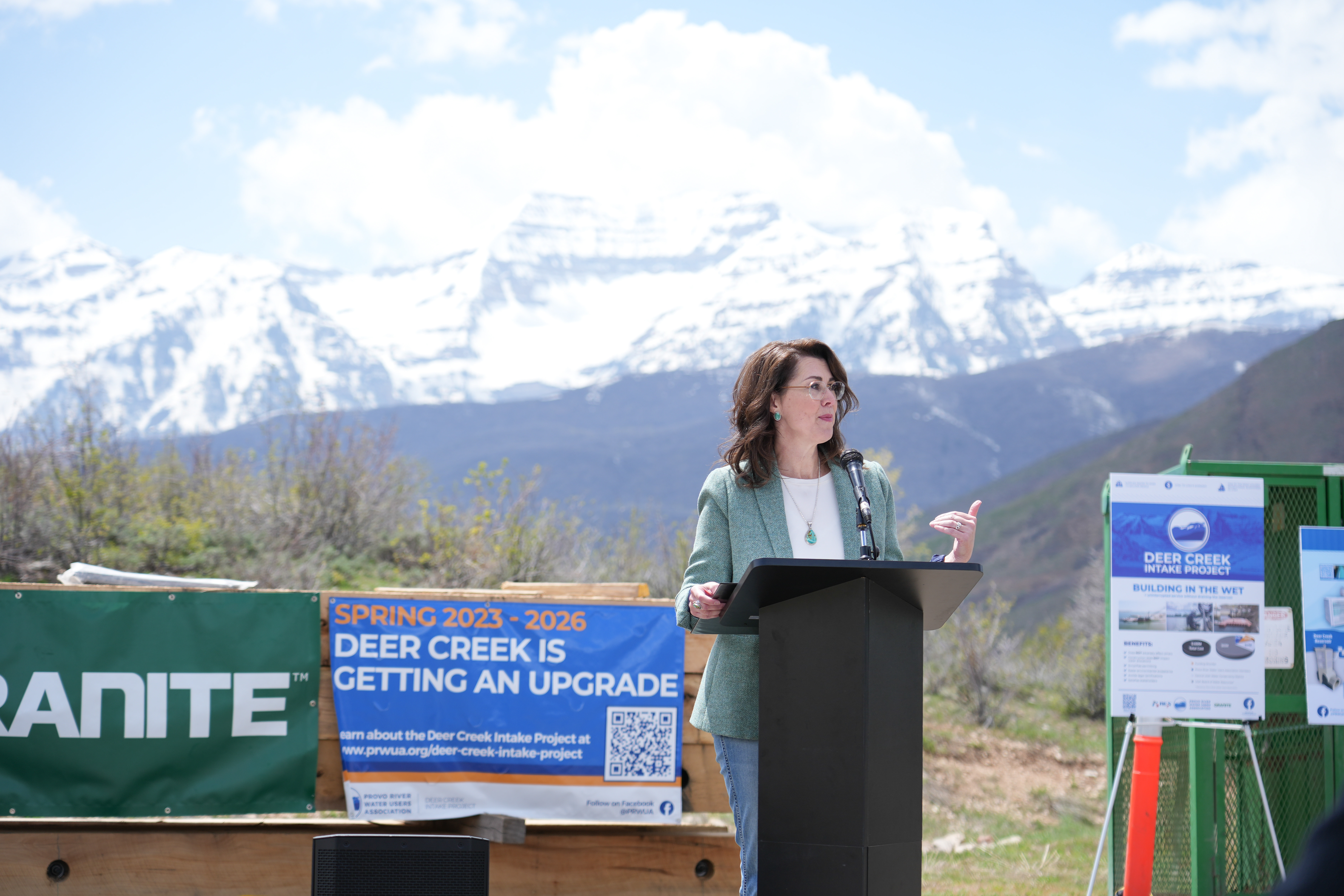 Protecting the water supply for millions Construction begins on Deer