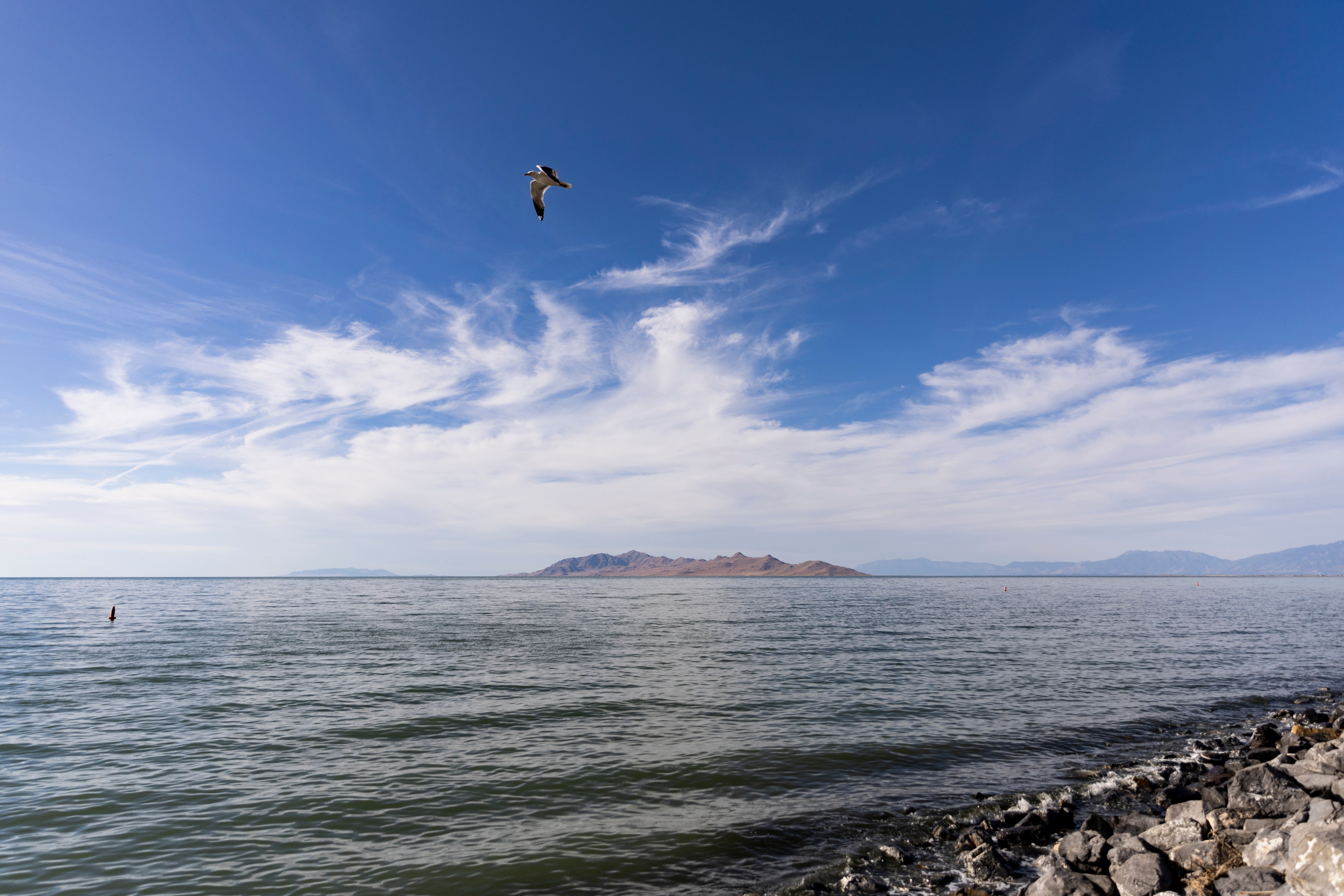 The gap between the Great Salt Lake's arms is closing. What does that