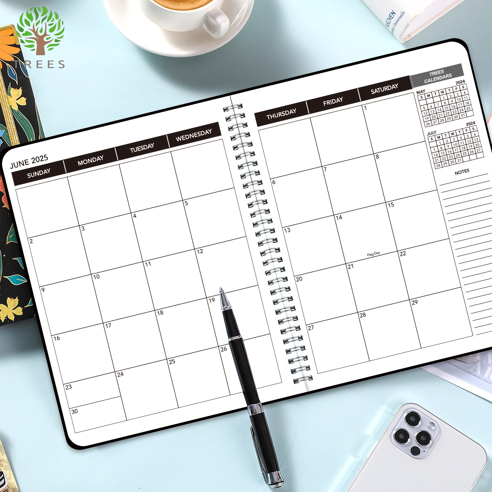 calendar sold on Temu United States