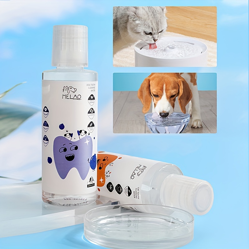 Pet Mouthwash Gentle Refreshing Oral Care Cats Bottle Temu