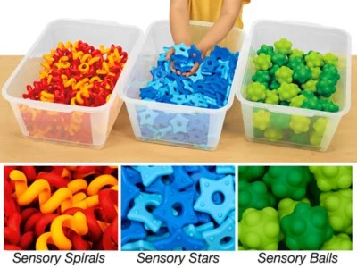 ToddlerSafe Washable Sensory Materials Complete Set at Lakeshore
