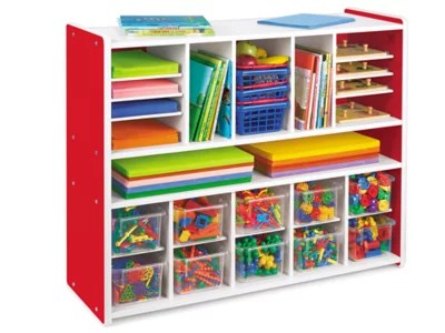 Kids Colors™ Spacemaker Storage Unit Red at Lakeshore Learning